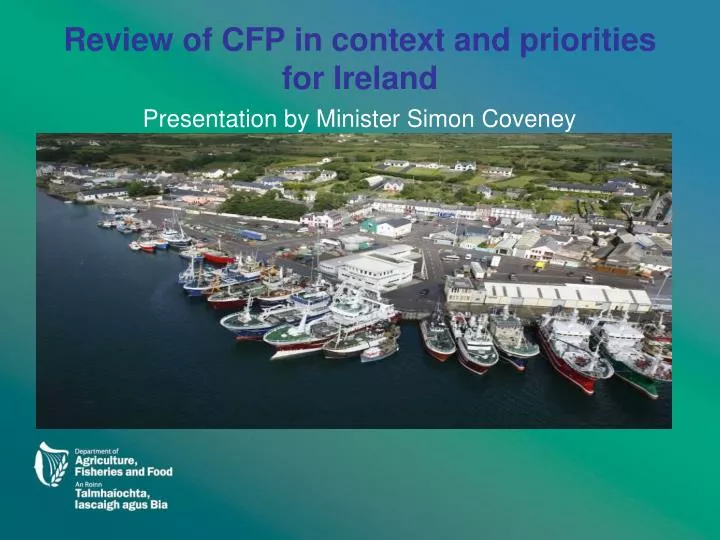 review of cfp in context and priorities for ireland n.