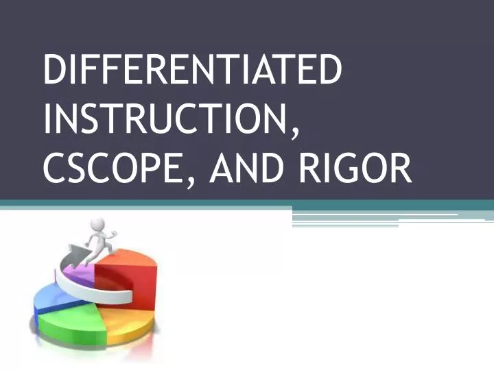 differentiated instruction cscope and rigor n.