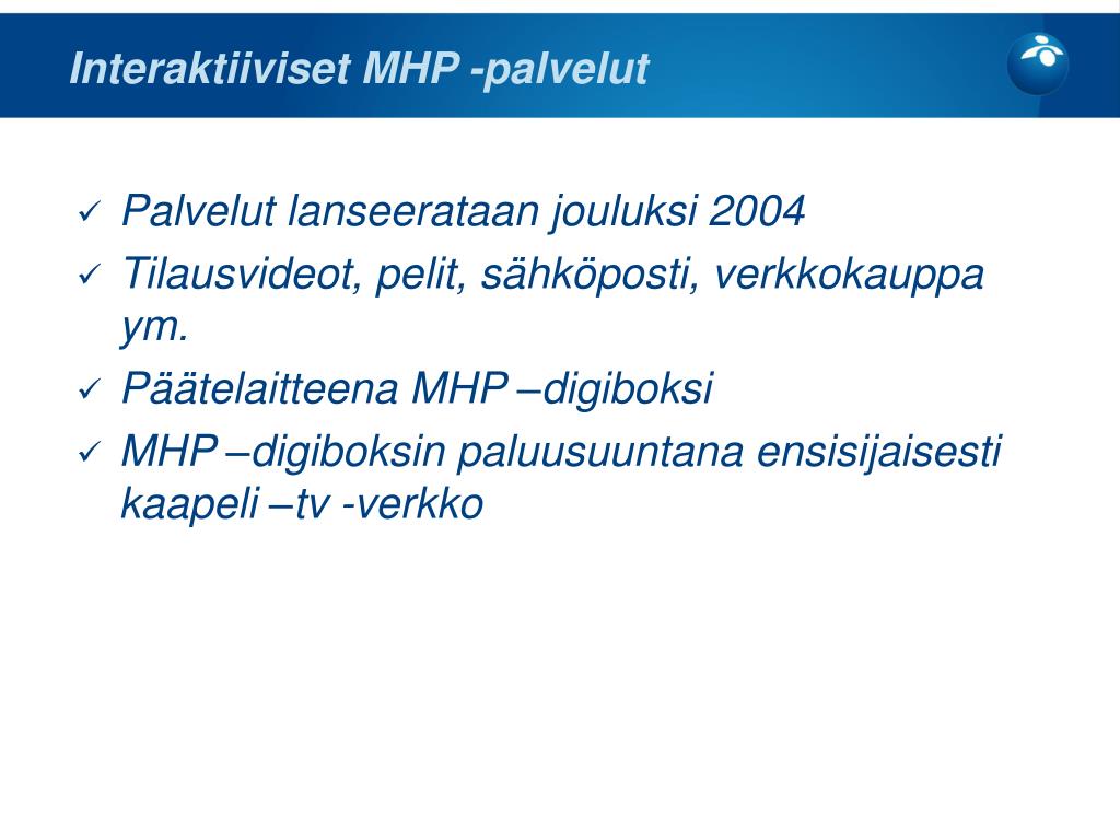 PPT - KPO:n Kaapeli-TV -palvelut PowerPoint Presentation, free download -  ID:5744133