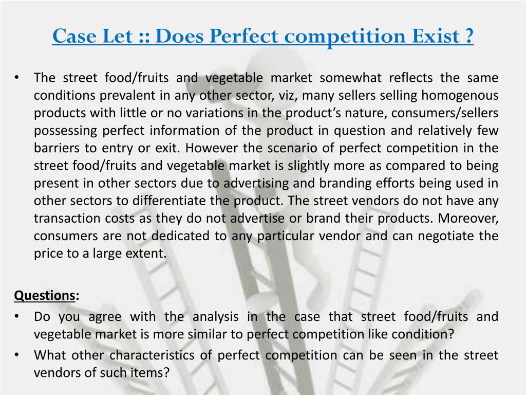 perfect competition case study agriculture