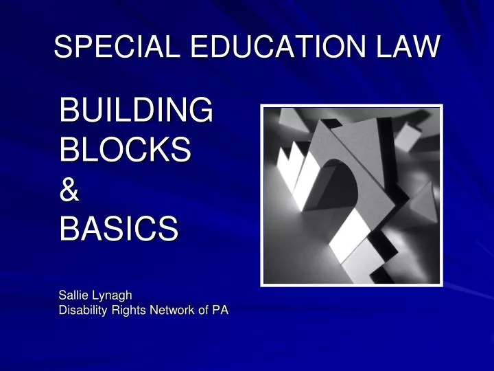 special education law n.