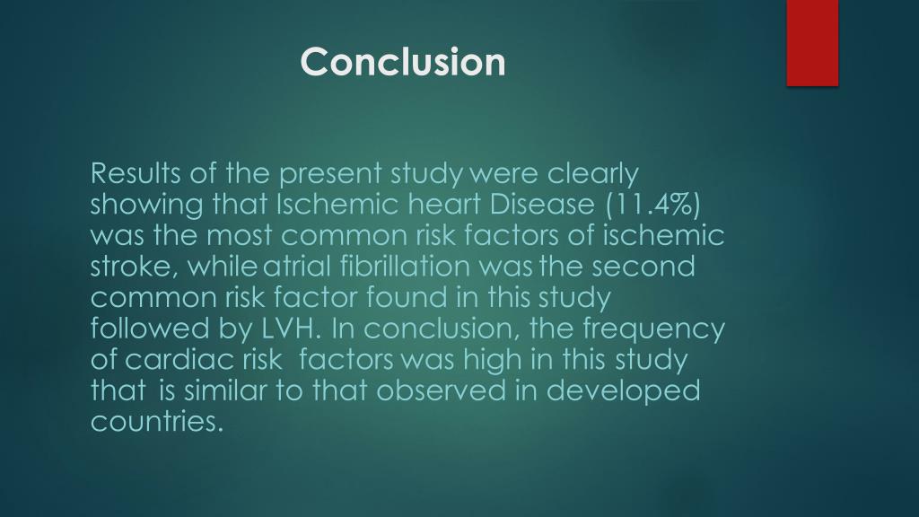 Ppt Frequency Of Cardiac Risk Factors In Ischemic Stroke Powerpoint Presentation Id 5745788