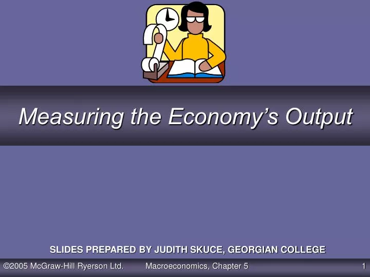 measuring the economy s output n.