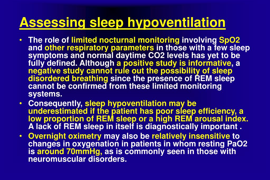 PPT - Sleep hypoventilation syndromes BY AHMAD YOUNES PROFESSOR OF ...