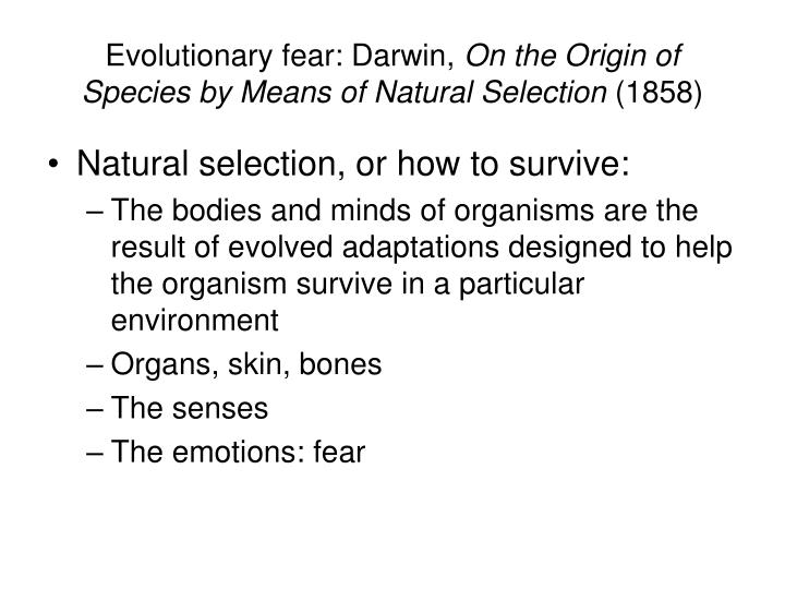 a look at the origins of species by means of natural selection Here are resources on charles darwin, evolutionary theory, and natural selection so you and your class can celebrate one of science's great texts and great minds. a look at the origins of species by means of natural selection Here are resources on charles darwin, evolutionary theory, and natural selection so you and your class can celebrate one of science's great texts and great minds.