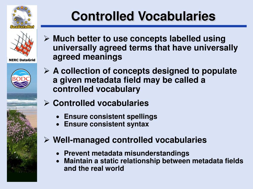 controlled vocabulary literature review