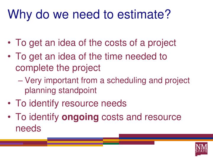 PPT - Project Estimation and Project Cost PowerPoint Presentation - ID