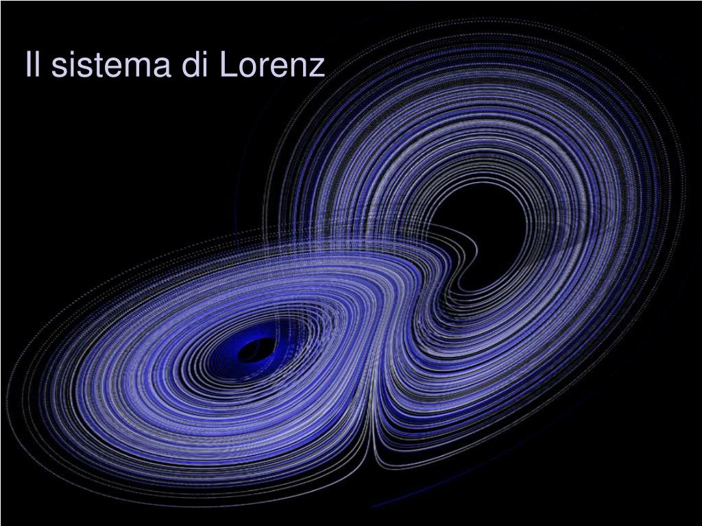 PPT - Il sistema di Lorenz PowerPoint Presentation, free download -  ID:5748808