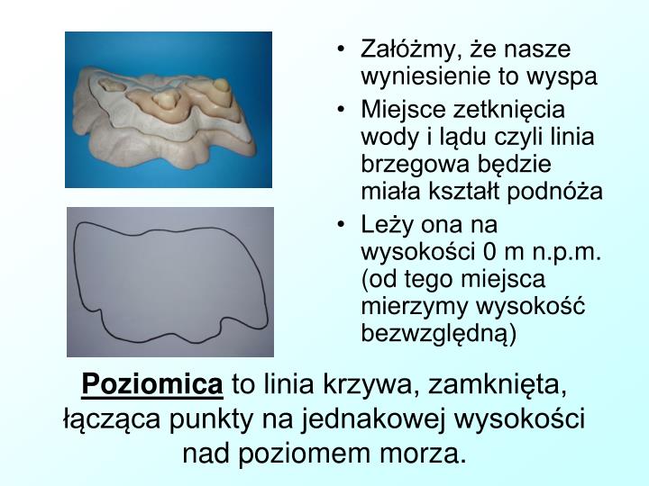 Linia Na Mapie łącząca Punkty O Jednakowej Wysokości PPT - Od form terenu, PowerPoint Presentation - ID:5748862