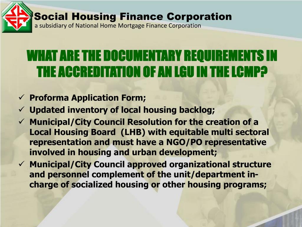 PPT Social Housing Finance Corporation PowerPoint Presentation Free 