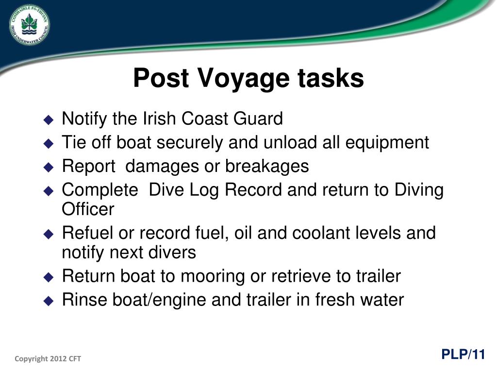 post voyage review