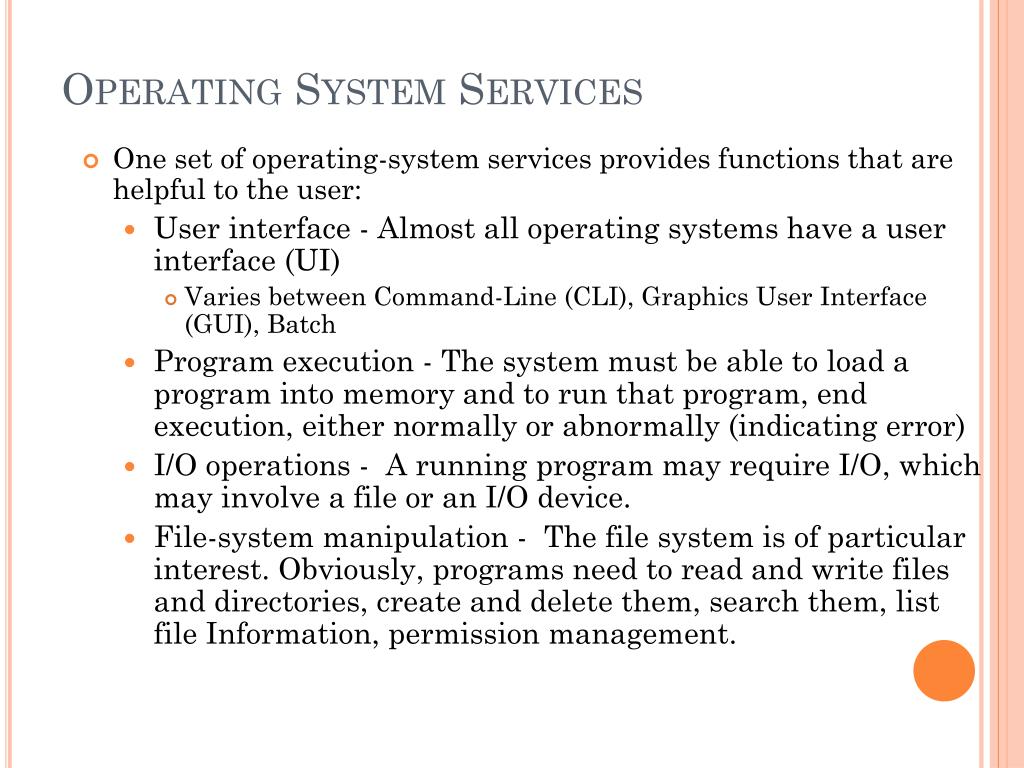 PPT - Operating-System Structures PowerPoint Presentation, free ...