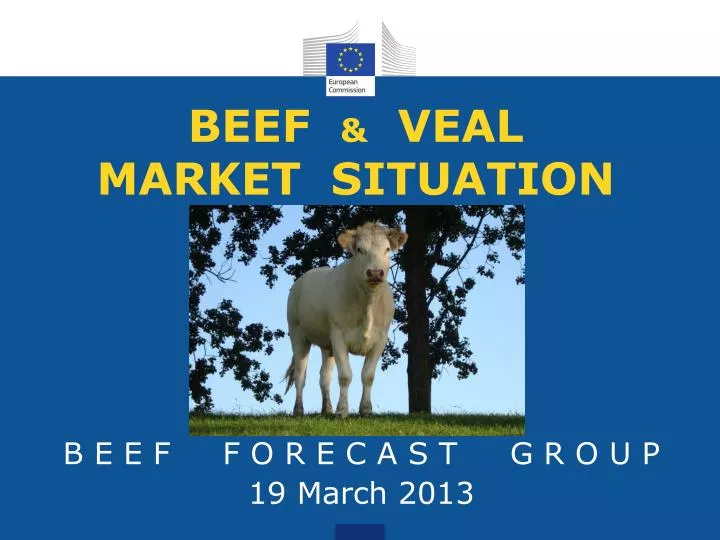 PPT BEEF & VEAL MARKET SITUATION PowerPoint Presentation, free