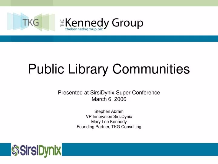 public library communities n.