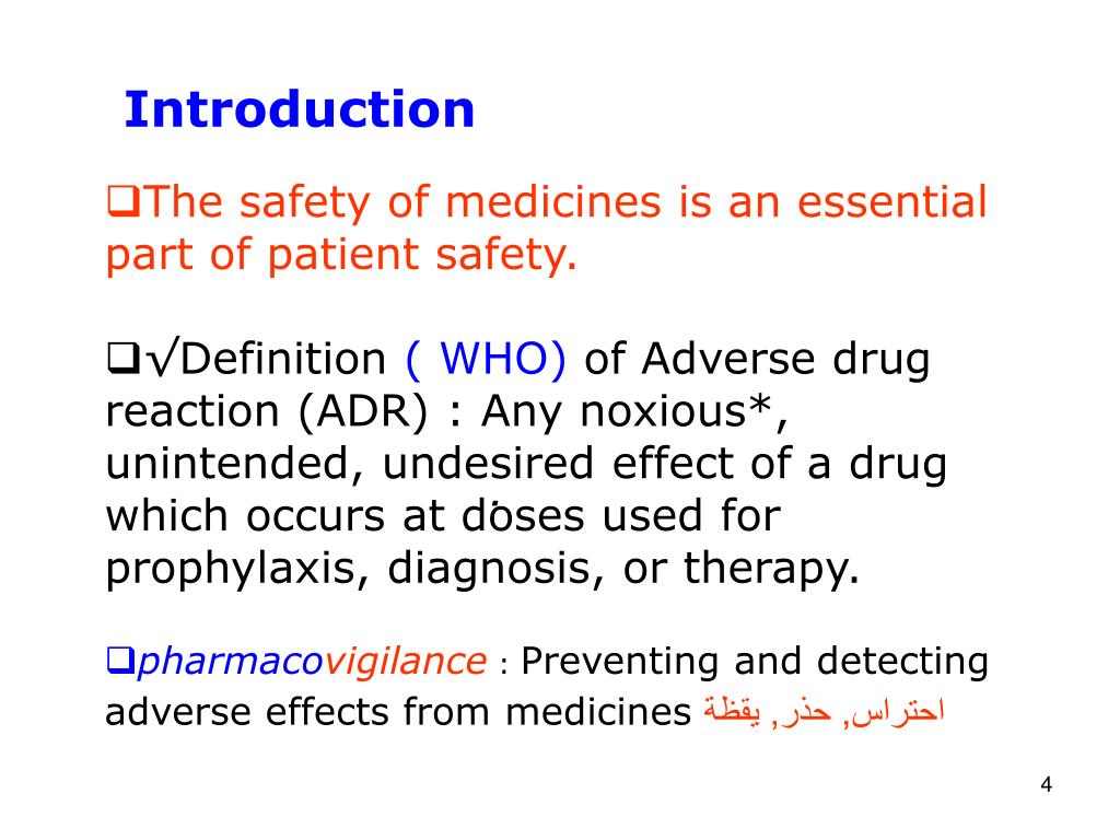 PPT Adverse Drug Reactions PowerPoint Presentation Free Download 