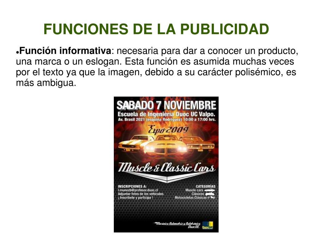 PPT - La Publicidad PowerPoint Presentation, free download - ID:5752593