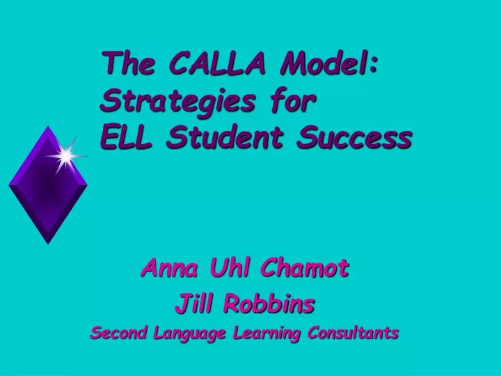 the calla model strategies for ell student success n.