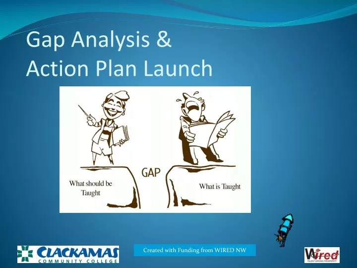 gap analysis action plan launch n.