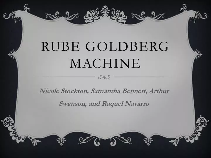 rube goldberg machine n.
