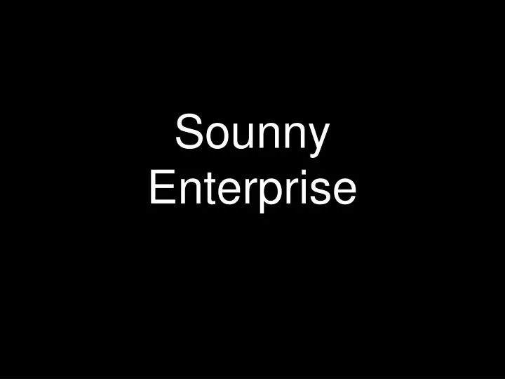 sounny enterprise n.
