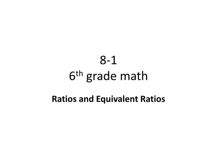 8 1 6 th grade math n.