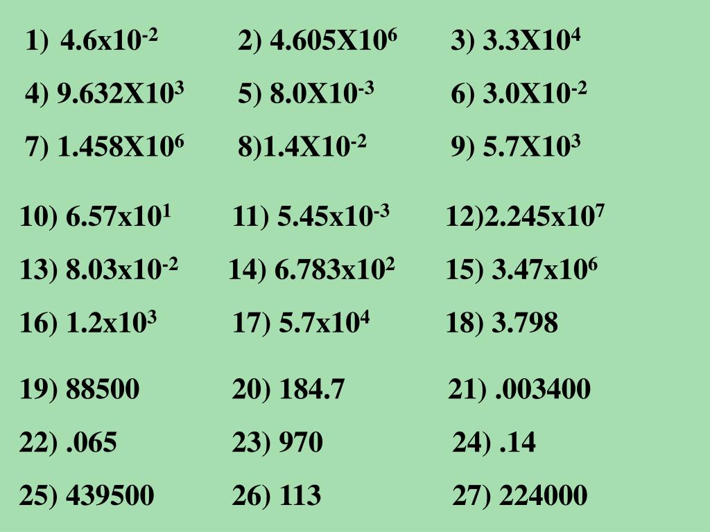 Ppt aim why do we use scientific notation in science do now 