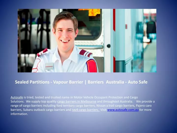sealed partitions vapour barrier barriers australia auto safe n.