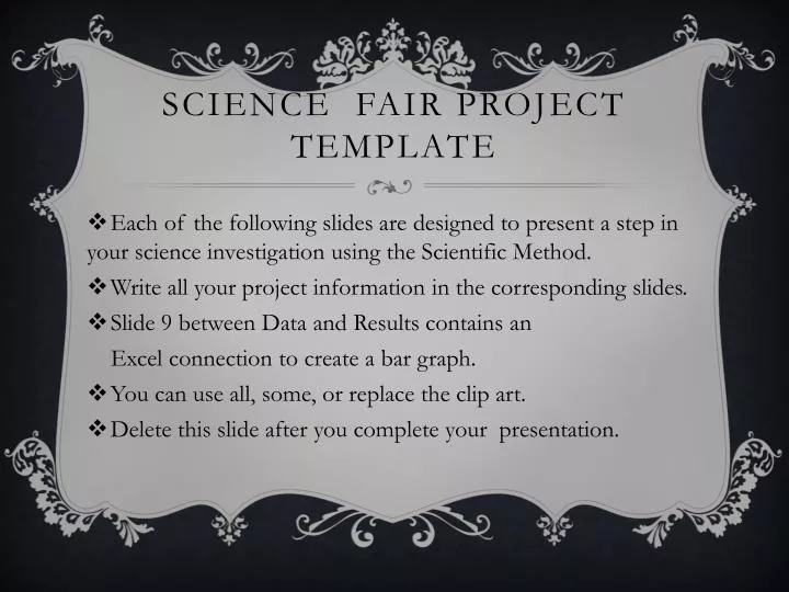 science fair project powerpoint template