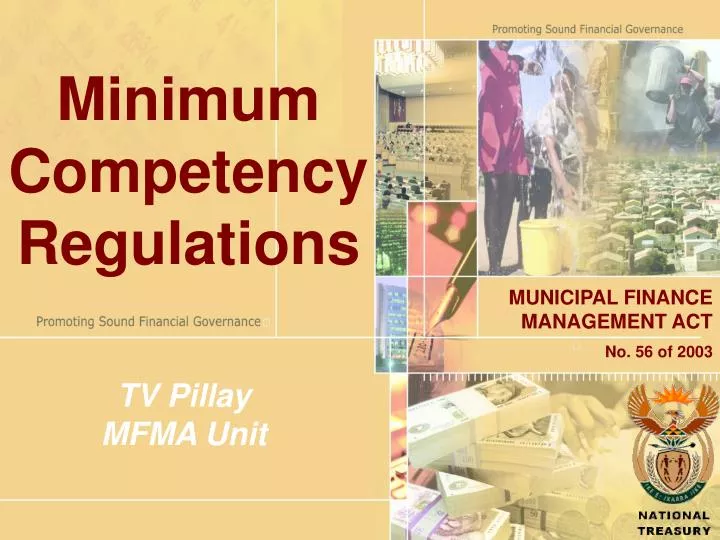 minimum competency regulations n.