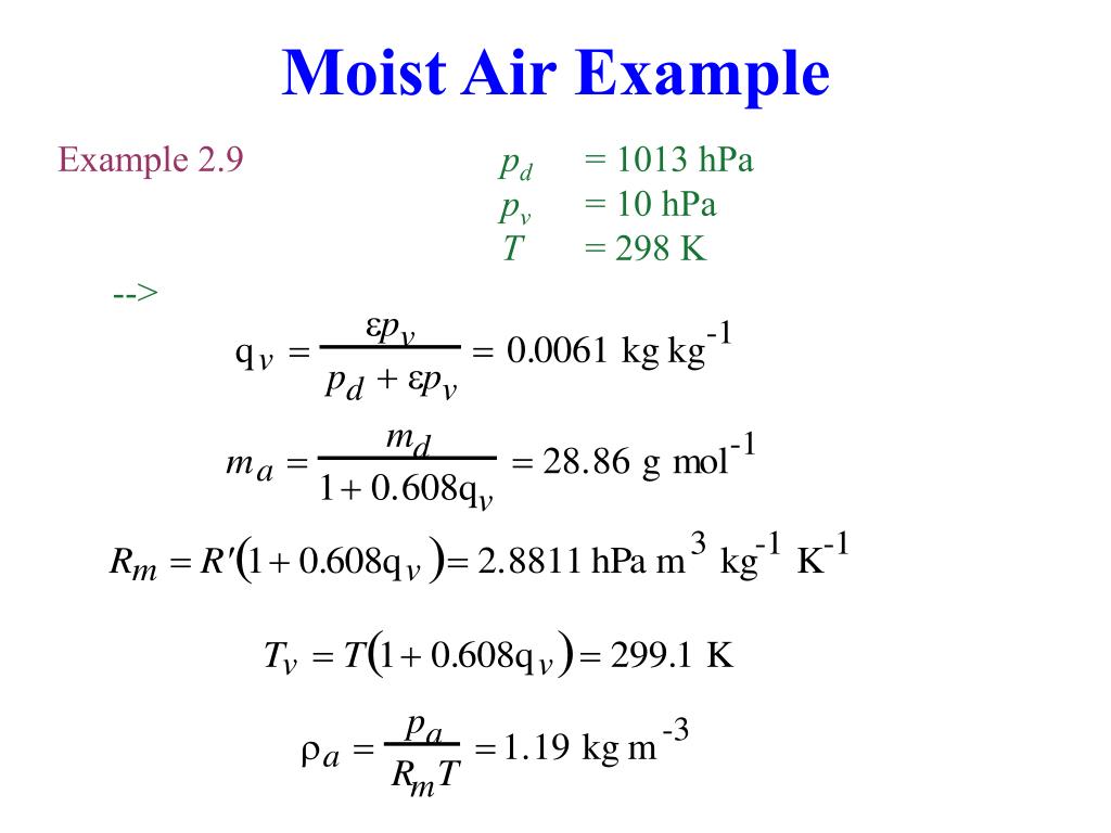 PPT - Presentation Slides for Chapter 2 of Fundamentals of Atmospheric ...