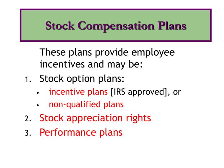 Non qualified stock options irs