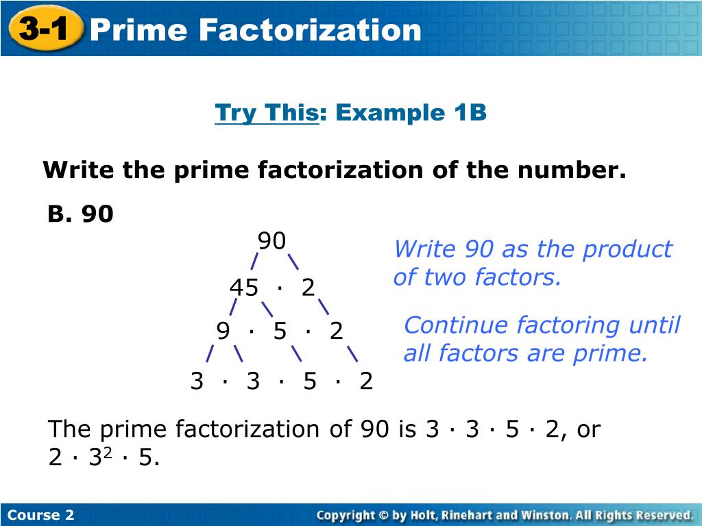 PPT - Warm Up Write each number as a product of two whole numbers in as ...