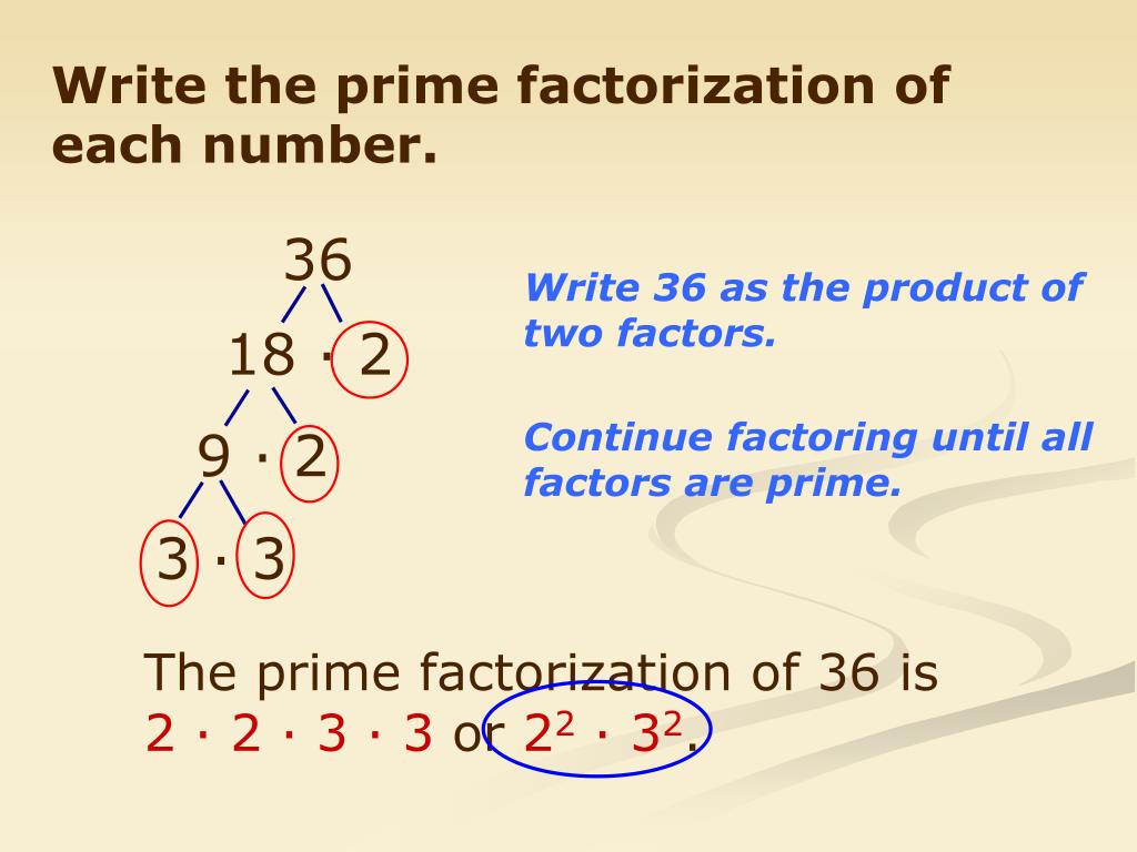 PPT - Prime Factorization PowerPoint Presentation, free download - ID ...