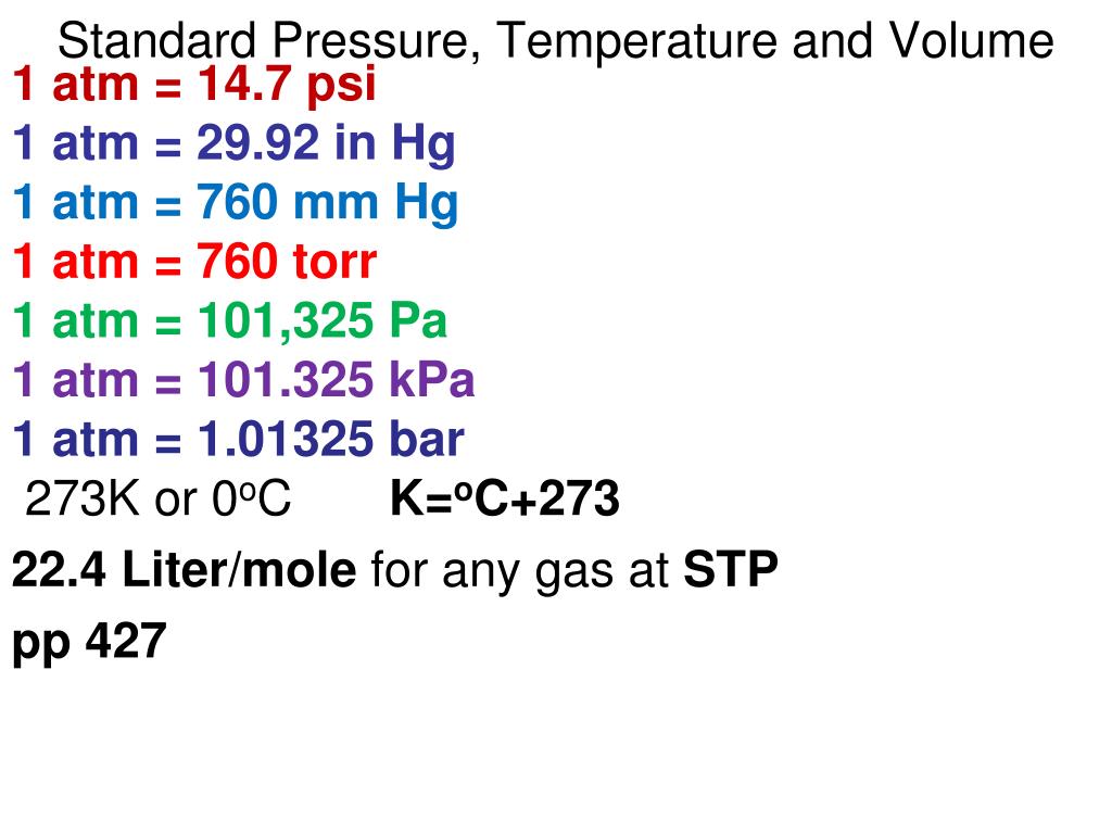 psi to temperature conversion