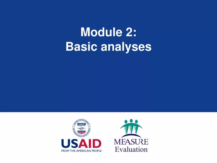 module 2 basic analyses n.