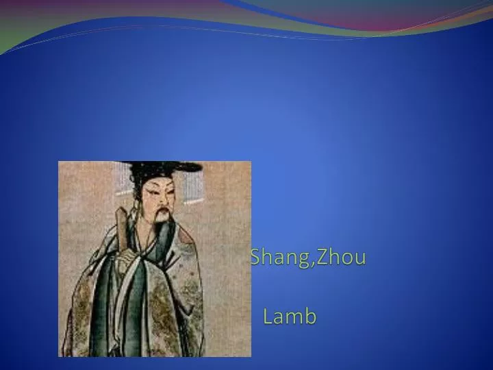 xia shang zhou lamb n.
