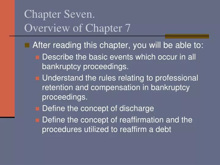 chapter seven overview of chapter 7 n.