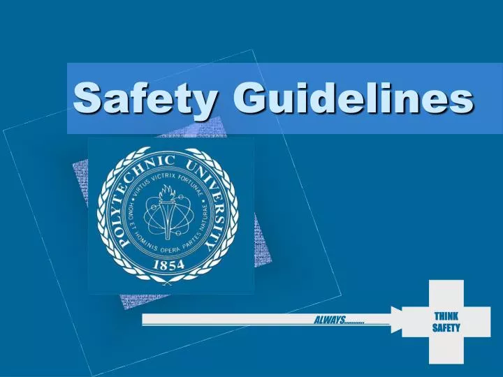 Ppt - Safety Guidelines Powerpoint Presentation, Free Download - Id:5762032