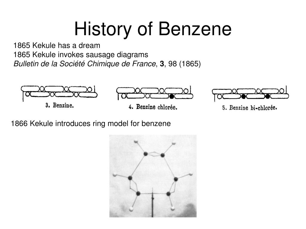 Kekule's structure of benzene - Stock Image - A705/0087 - Science Photo  Library