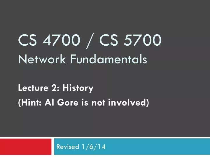 cs 4700 cs 5700 network fundamentals n.