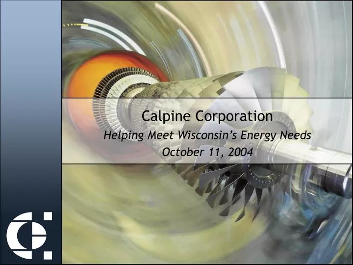 calpine corporation n.