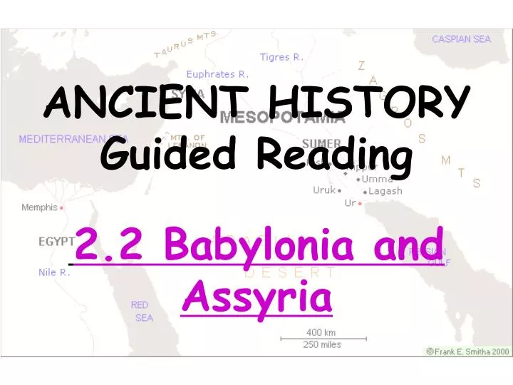ancient history guided reading 2 2 babylonia and assyria n.