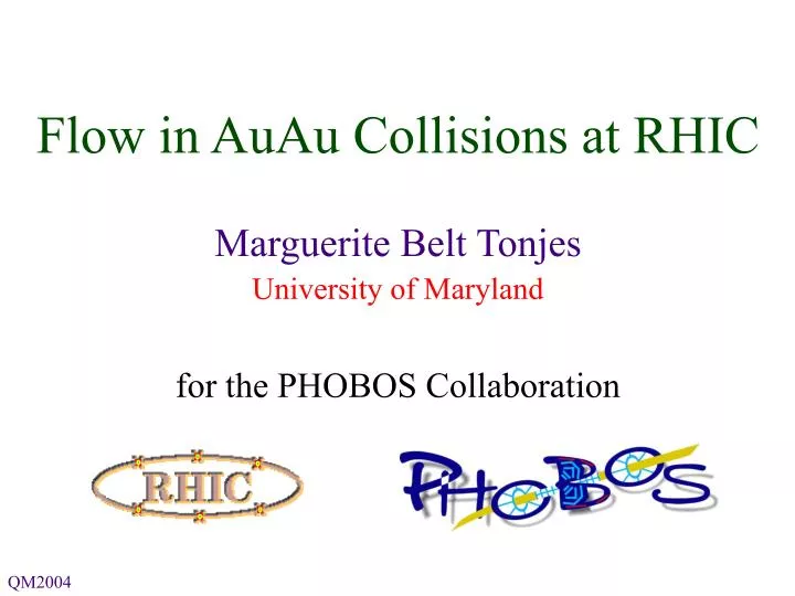 flow in auau collisions at rhic n.