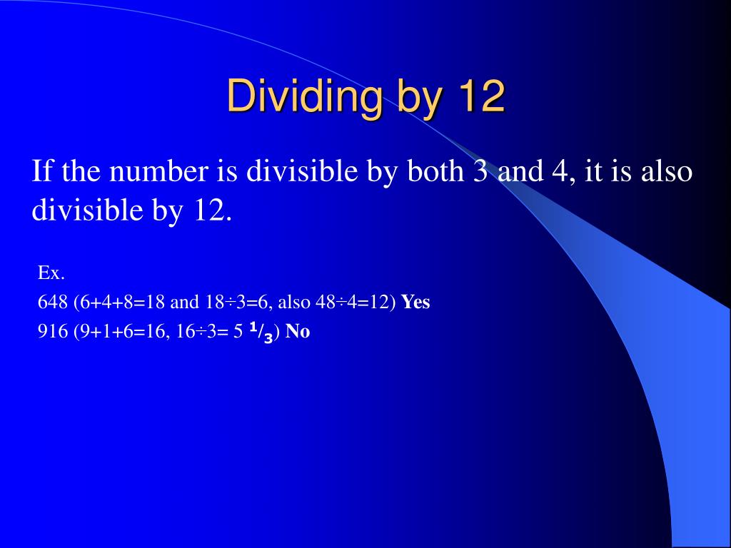 PPT Divisibility Rules PowerPoint Presentation, free download ID