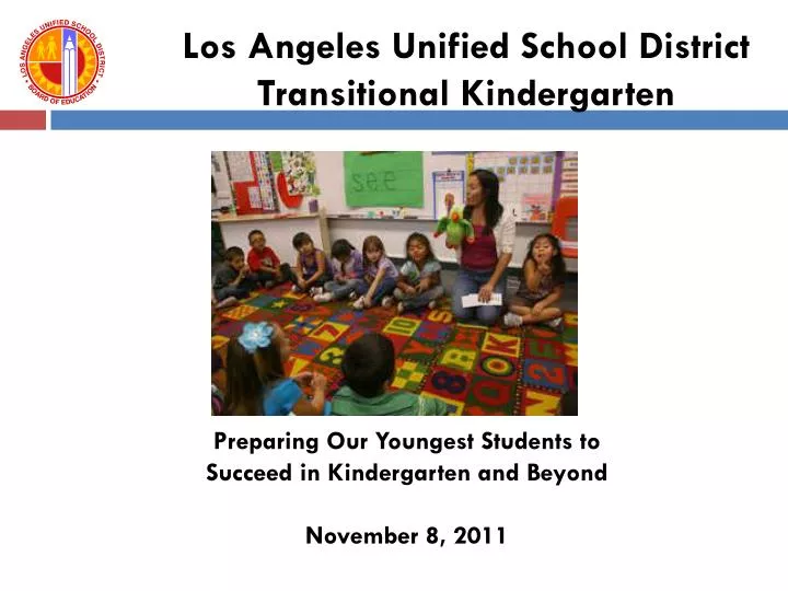 los angeles unified school district transitional kindergarten n.