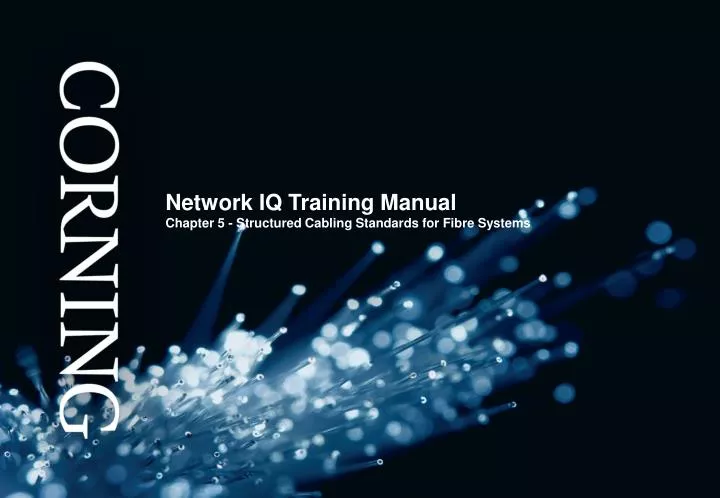 PPT Network IQ Training Manual Chapter 5 Structured