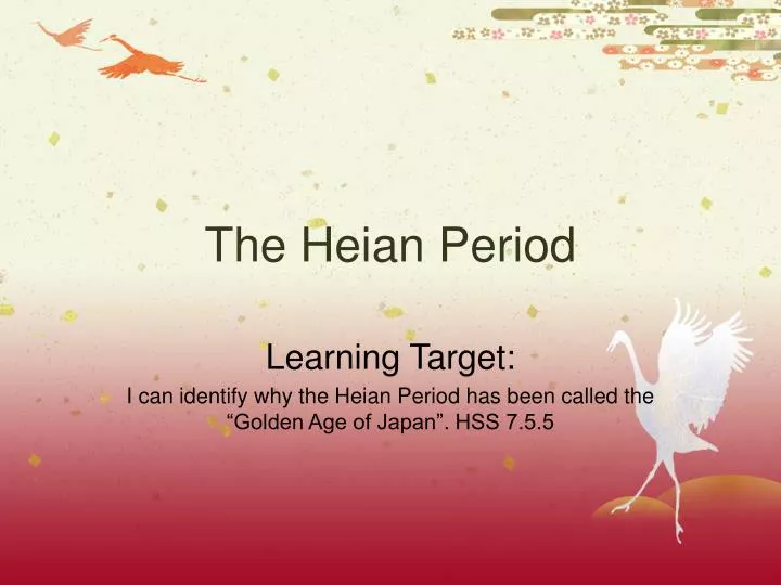 the heian period n.