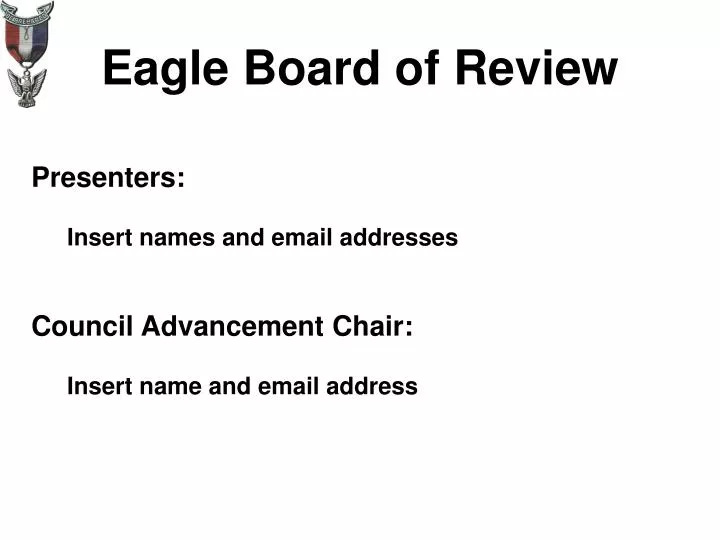 eagle board of review n.