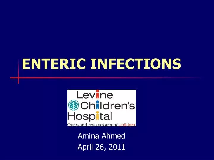 enteric infections n.