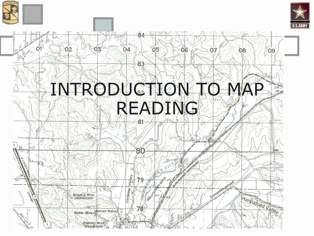 Introduction To Map Reading L 